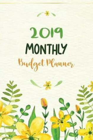 Cover of 2019 Monthly Budget Planner