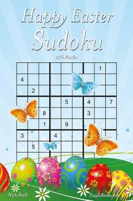 Book cover for Happy Easter Sudoku - 276 Logic Puzzles