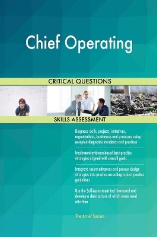 Cover of Chief Operating Critical Questions Skills Assessment