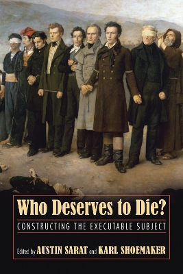 Book cover for Who Deserves to Die?