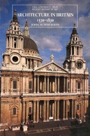 Cover of Architecture in Britain