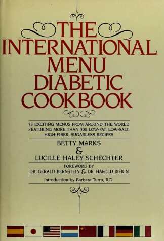 Book cover for The International Menu Diabetic Cookbook