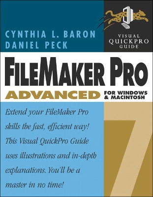 Book cover for FileMaker Pro 7 Advanced for Windows and Macintosh