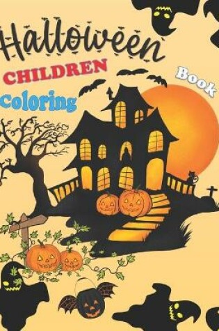 Cover of Halloween Children Coloring Book