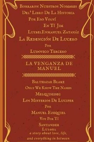 Cover of La Venganza de Manuel Only we know the names