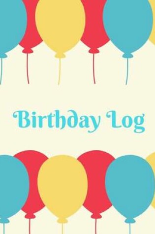 Cover of Birthday Log