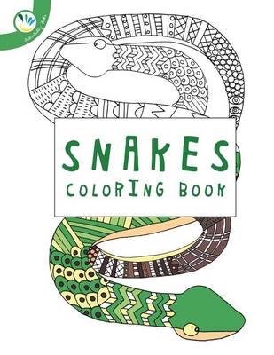 Book cover for Snake Coloring Book