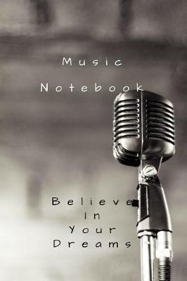 Book cover for Music notebook