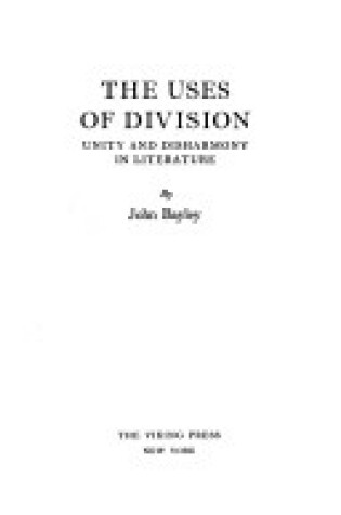 Cover of The Uses of Division