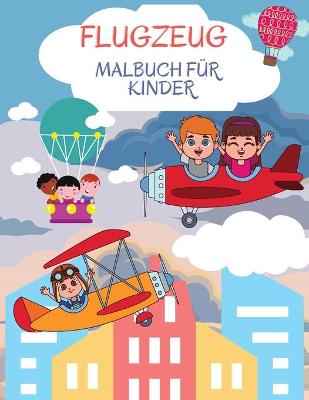 Book cover for Flugzeug-Malbuch