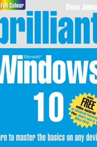 Cover of Brilliant Windows 10
