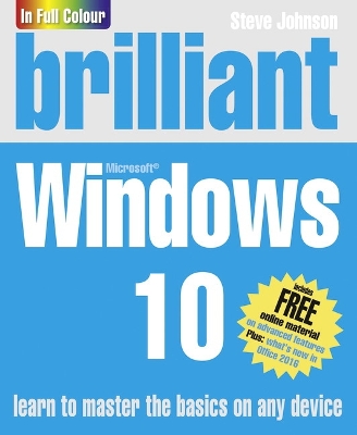 Book cover for Brilliant Windows 10