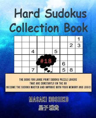 Book cover for Hard Sudokus Collection Book #18