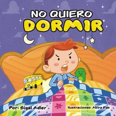 Book cover for No Quiero Dormir