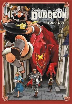 Book cover for Delicious in Dungeon, Vol. 4