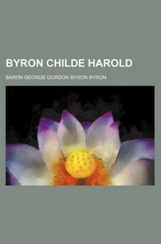 Cover of Byron Childe Harold