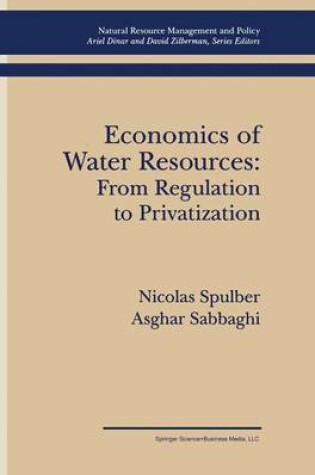 Cover of Economics of Water Resources