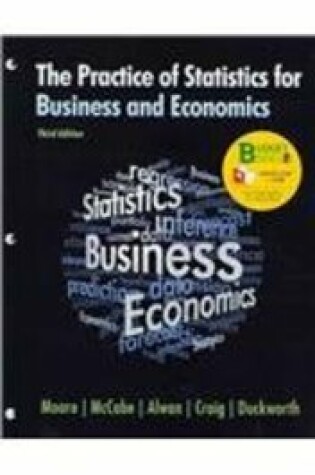 Cover of Loose-Leaf Version for Practice of Statistics for Business and Economics