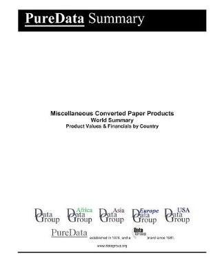 Book cover for Miscellaneous Converted Paper Products World Summary