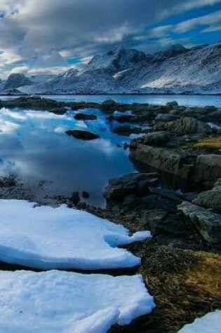 Cover of Notebook Norway Beautiful Fjord Lake Landscape