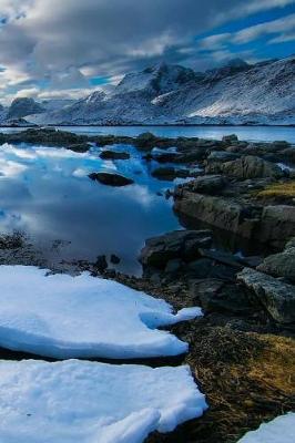 Book cover for Notebook Norway Beautiful Fjord Lake Landscape