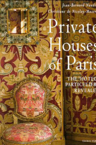 Cover of Private Houses of Paris