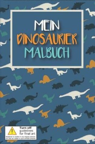 Cover of Mein Dinosaurier Malbuch