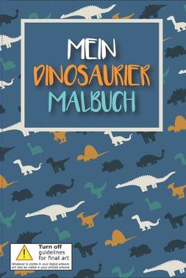 Book cover for Mein Dinosaurier Malbuch