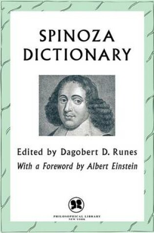 Cover of Spinoza Dictionary
