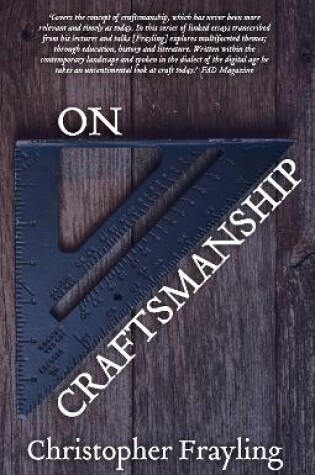 Cover of On Craftsmanship