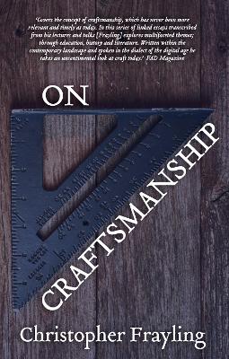 Book cover for On Craftsmanship