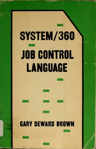 Book cover for System 360 Job Control Language