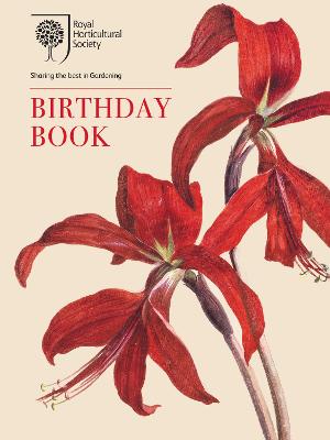 Book cover for The RHS Birthday Book