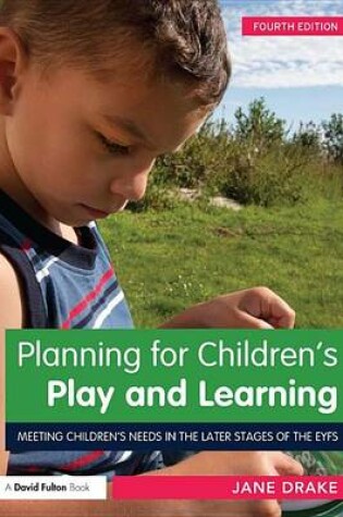 Cover of Planning for Children's Play and Learning