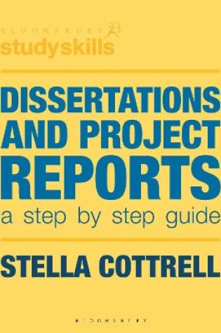 Cover of Dissertations and Project Reports