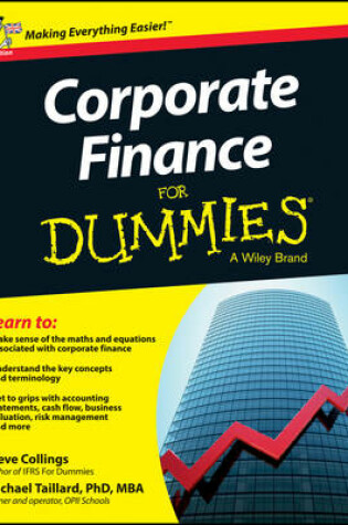 Cover of Corporate Finance For Dummies - UK