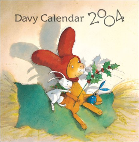 Book cover for Davy Wall Calendar 2004 with Stickers