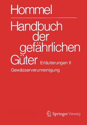 Book cover for Handbuch Der Gefahrlichen Guter. Erlauterungen II