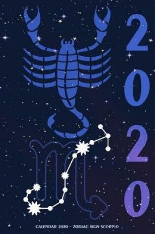 Cover of Calendar 2020 - Zodiac Sign Scorpio