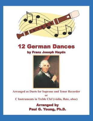 Book cover for 12 German Dances by Franz Joseph Haydn
