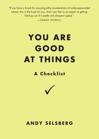 Book cover for You Are Good At Things