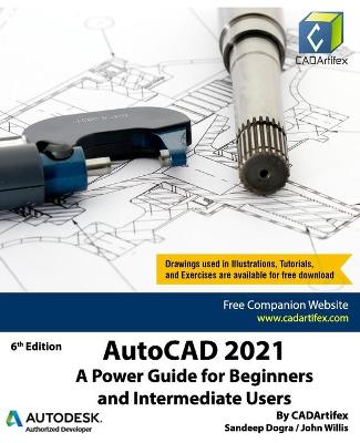 Book cover for AutoCAD 2021