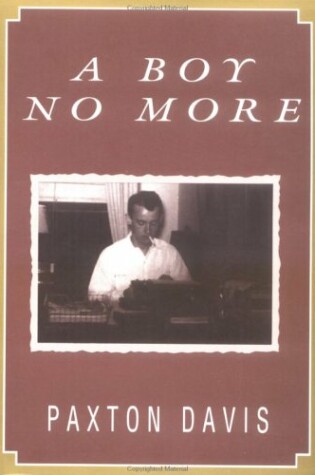 Cover of Boy No More