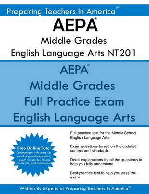 Book cover for Aepa Middle Grades English Language Arts Nt201