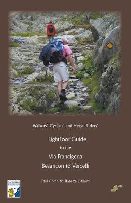 Book cover for LightFoot Guide to the Via Francigena Edition 5 - Besancon to Vercelli