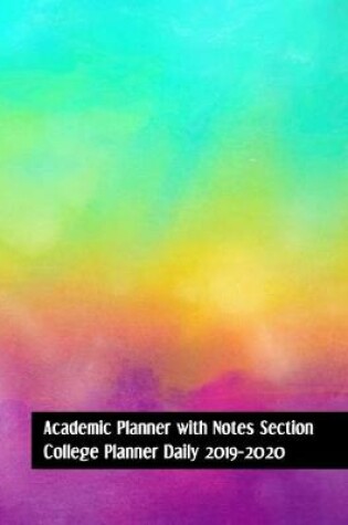Cover of Academic Planner With Notes Section