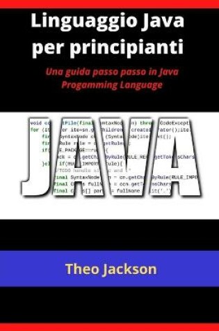 Cover of Linguaggio Java per principianti