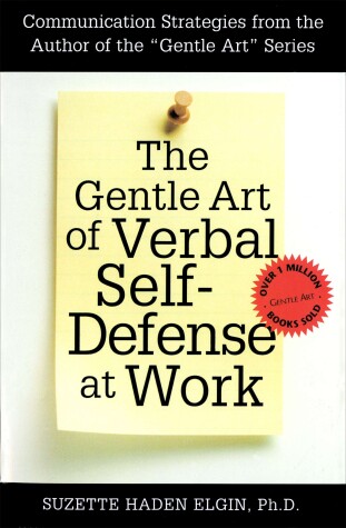 Book cover for The Gentle Art of Verbal Self Defense at Work