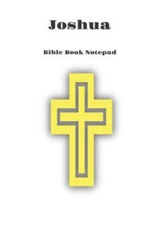 Cover of Bible Book Notepad Joshua