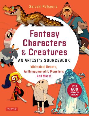 Book cover for Fantasy Characters & Creatures: An Artist's Sourcebook